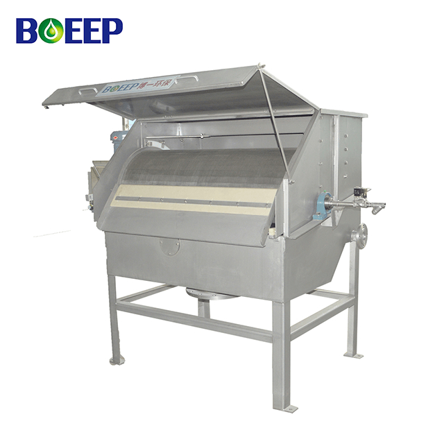 EXTRENAL FEDED ROTARY Drum-Bildschirm